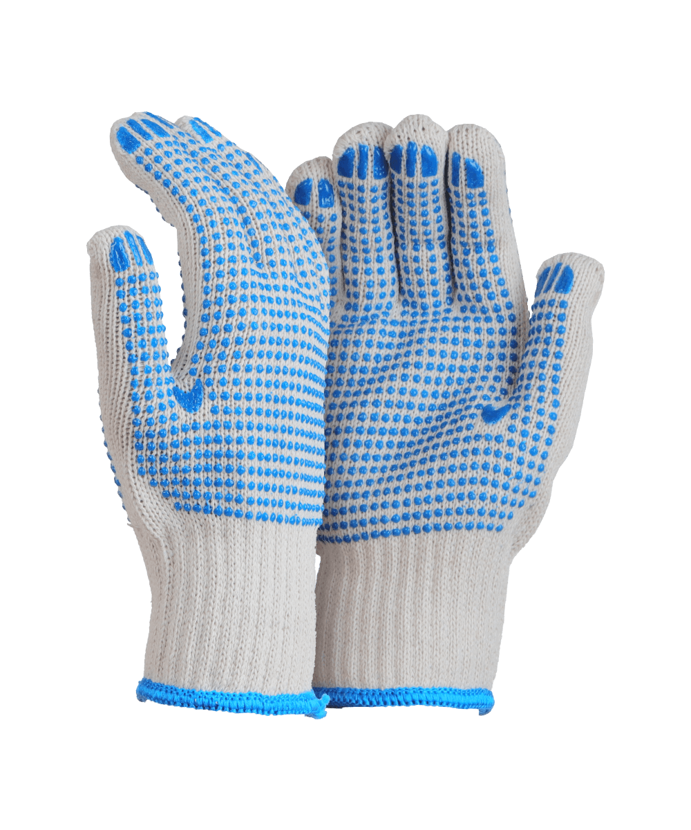 Double Dotted Polka Dot Gloves