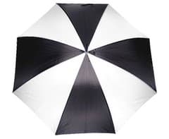 Golf Umbrella - EVA Handle - Black & White