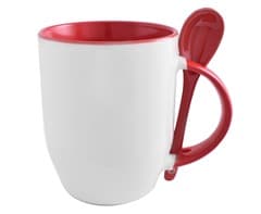 Sublimation Whirl Mug & Spoon 2