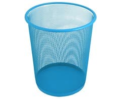 Wire Mesh Trash Can 2