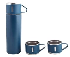 Vacuum Flask & Mini Mug Set 2
