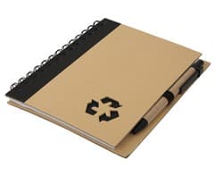 Thick Recycle Notebook & Pen 1