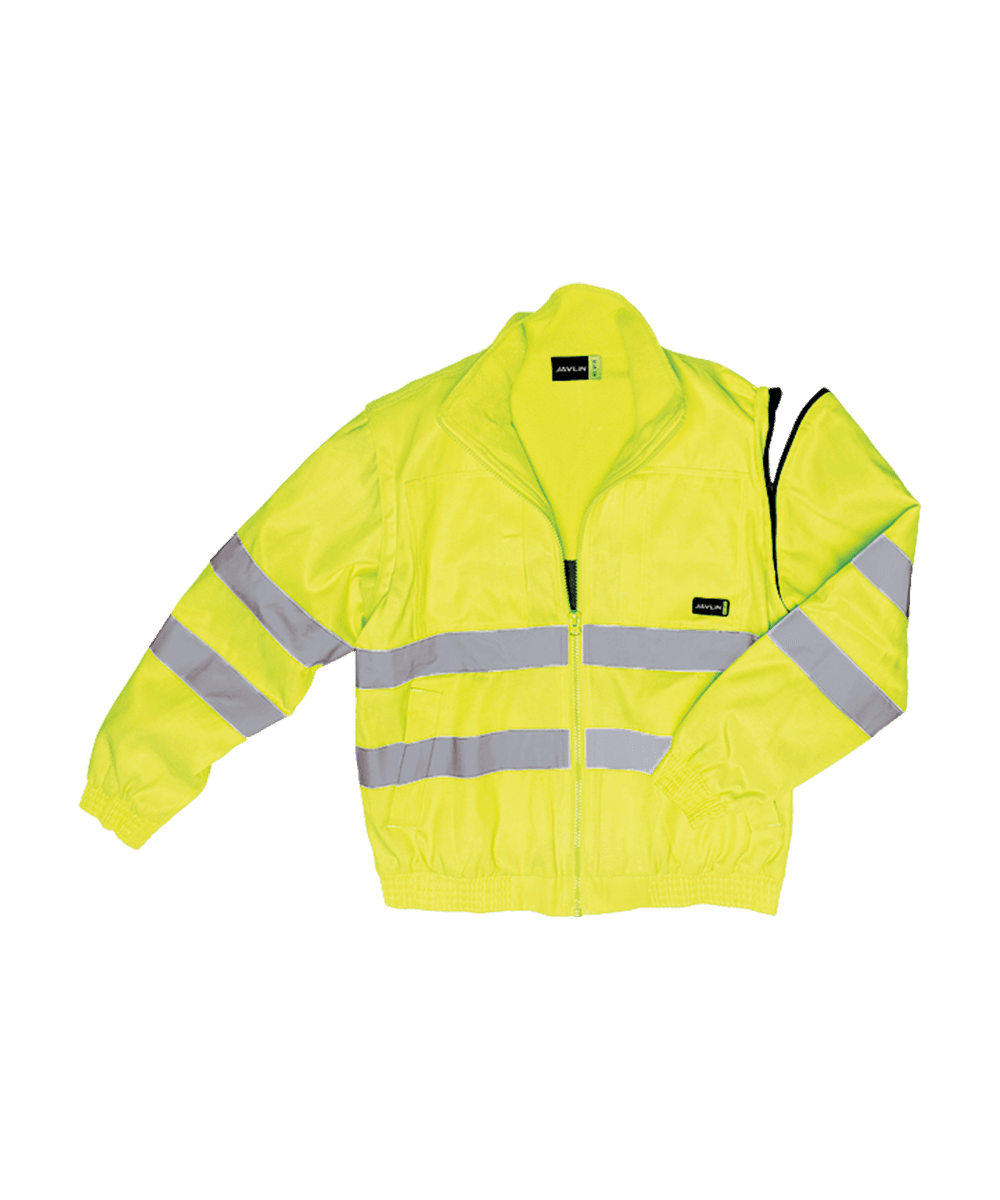 Hi-Vis Fleece Lined Bomber Jacket 3