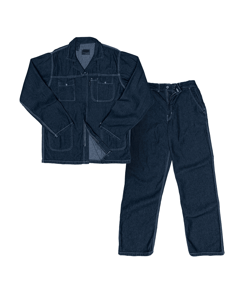 Stone Washed Denim Conti Suit SABS Specification 1