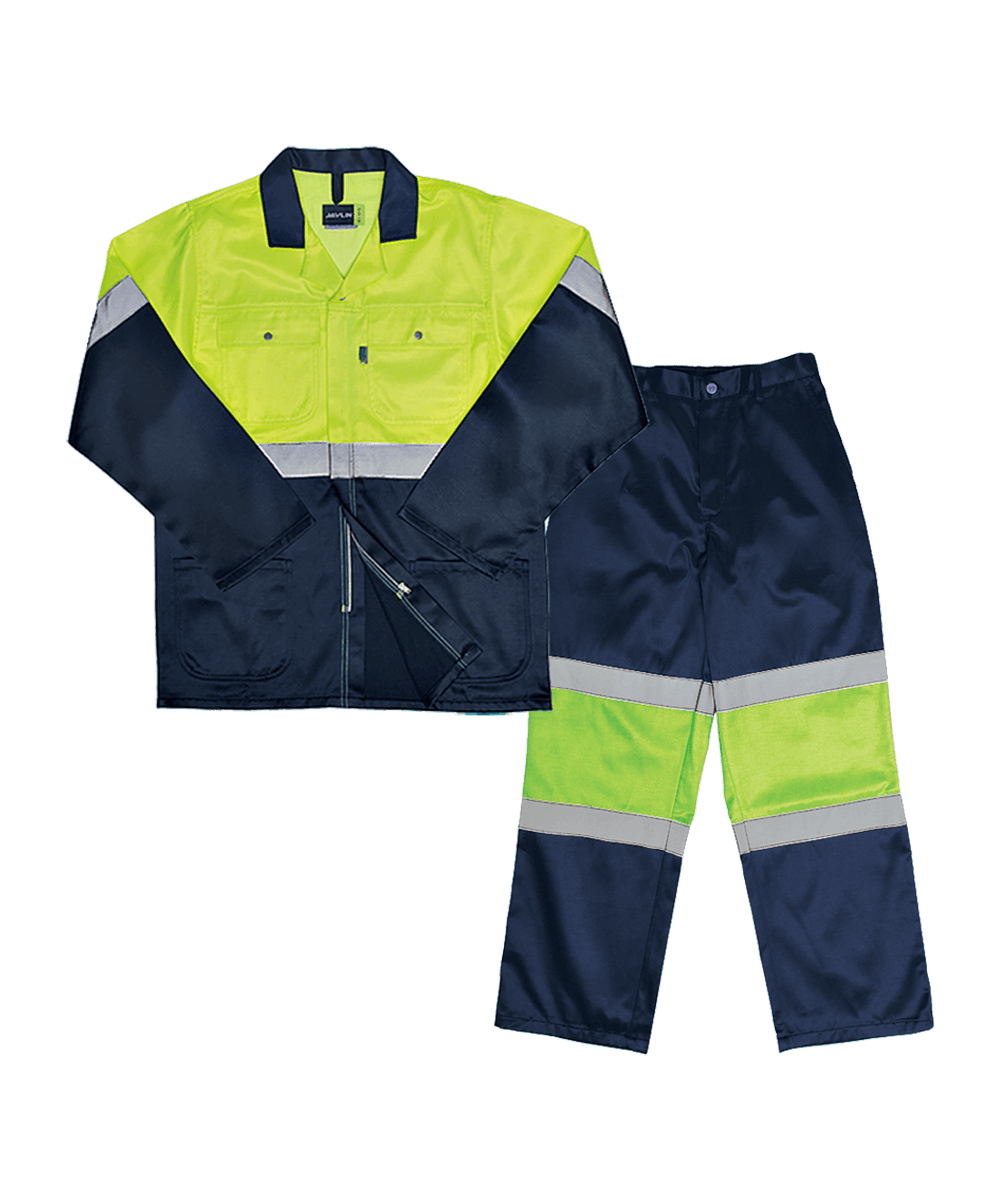 Hi-Vis Two Tone Conti Suit SABS Specification 2