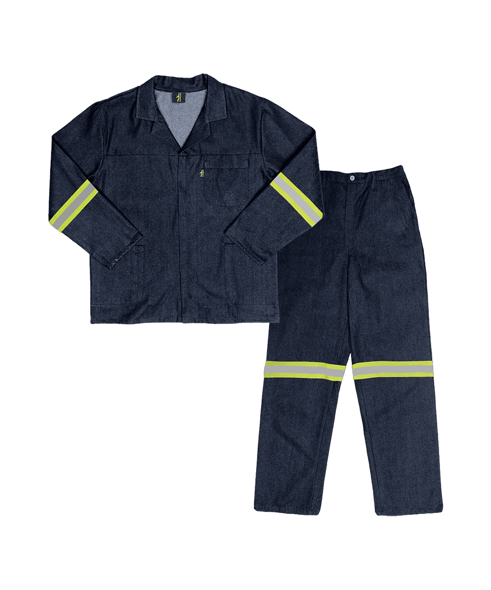 Paramount Reflective Denim Conti Suit