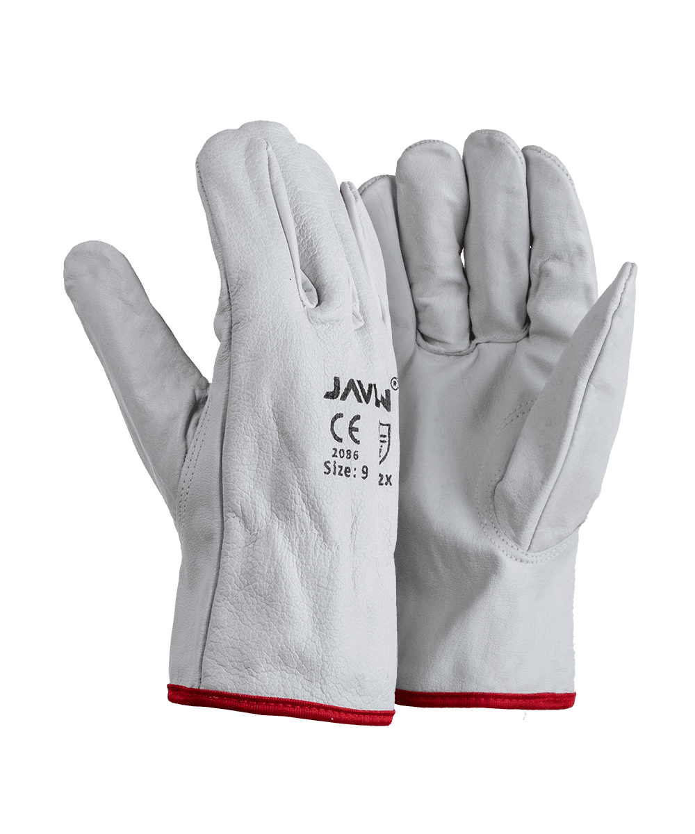 Premium White Goatskin Tig Welding Gloves
