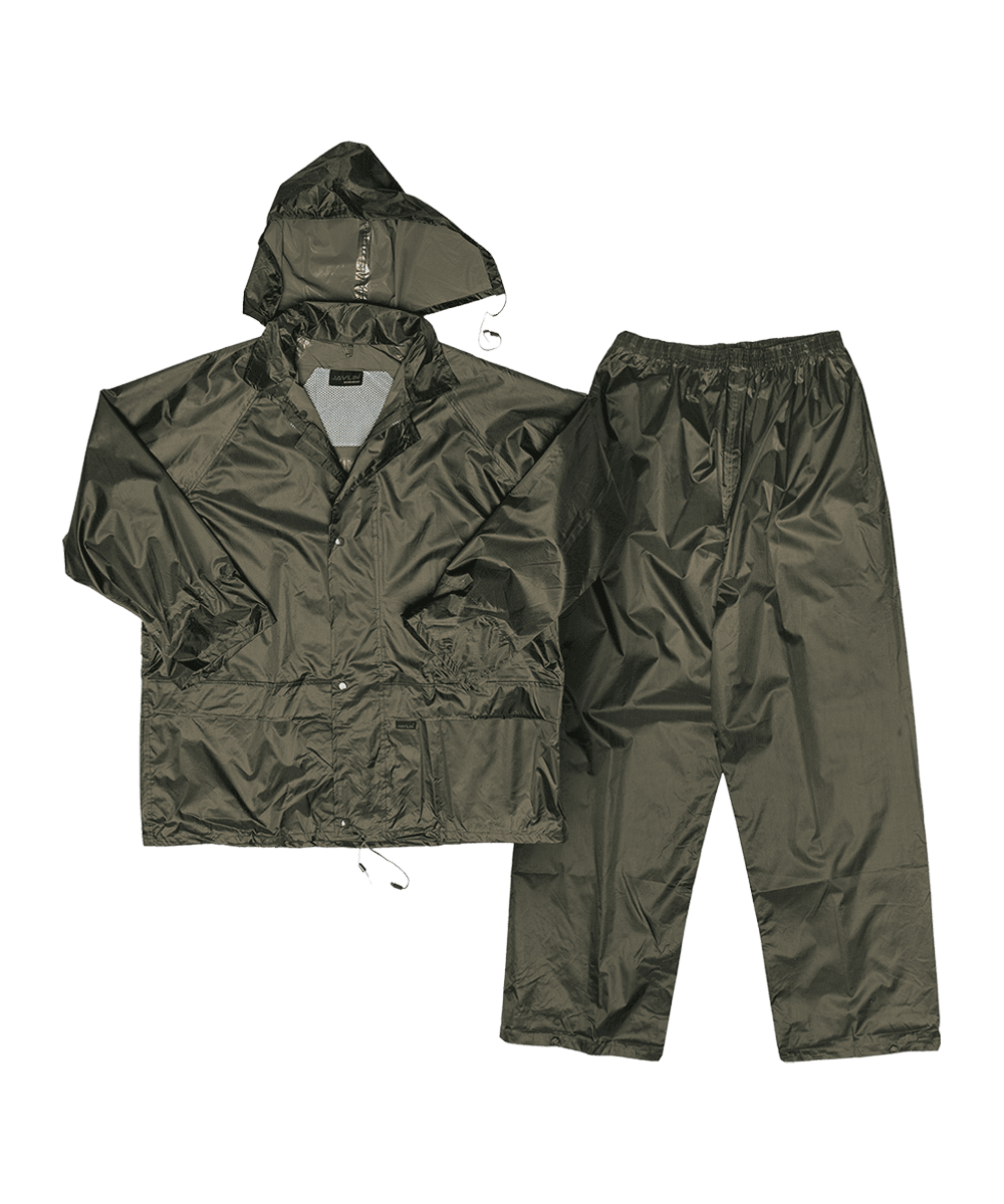 Polyester PVC Rain Suit 1