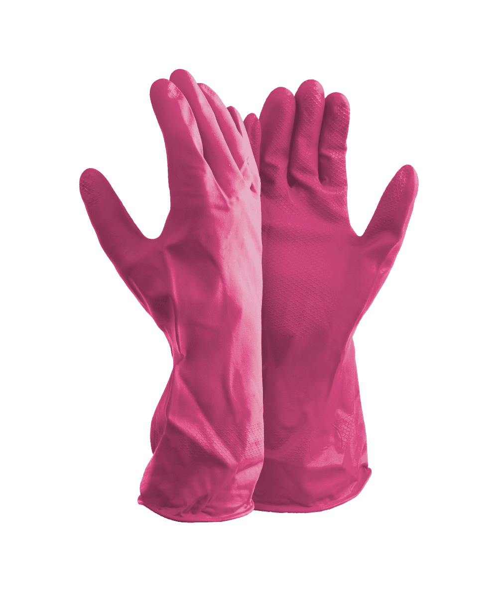 Latex Household Gloves 1