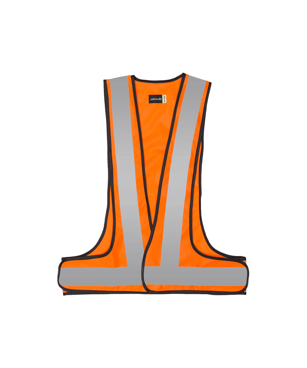 End Of Range - Hi Vis Reflective Cross Over Bib