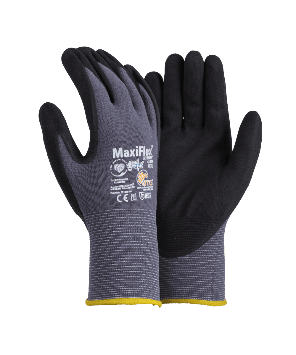 Maxiflex Palm Dipped Microfoam Nitrile Coated Gloves 1