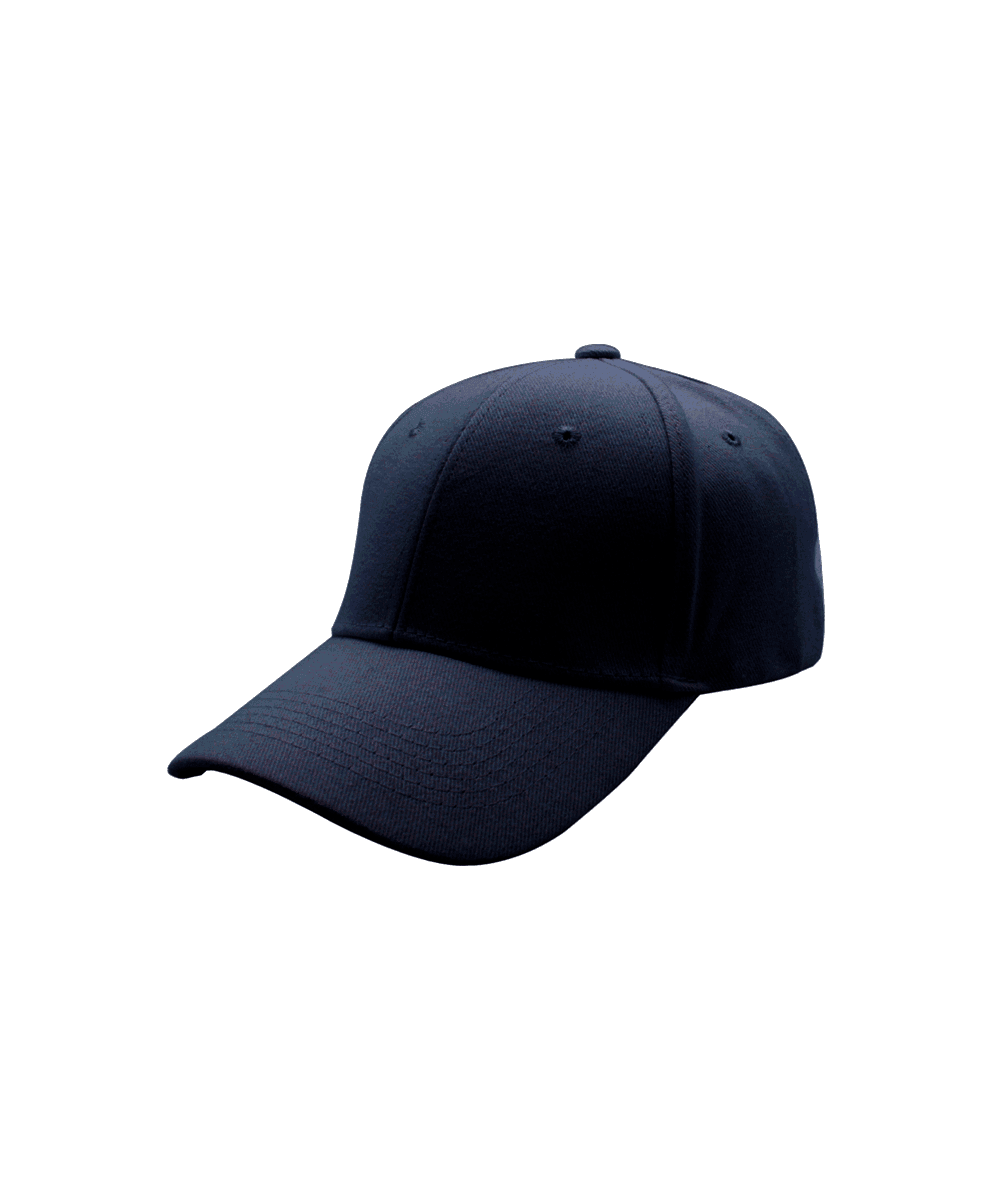 Six Panel Brushed Cotton Baseball Cap 2