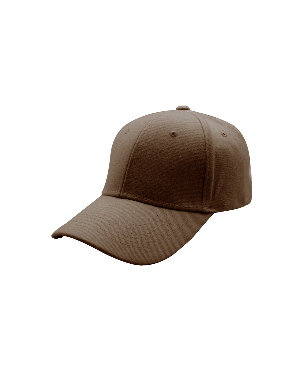 Six Panel Brushed Cotton Baseball Cap 6