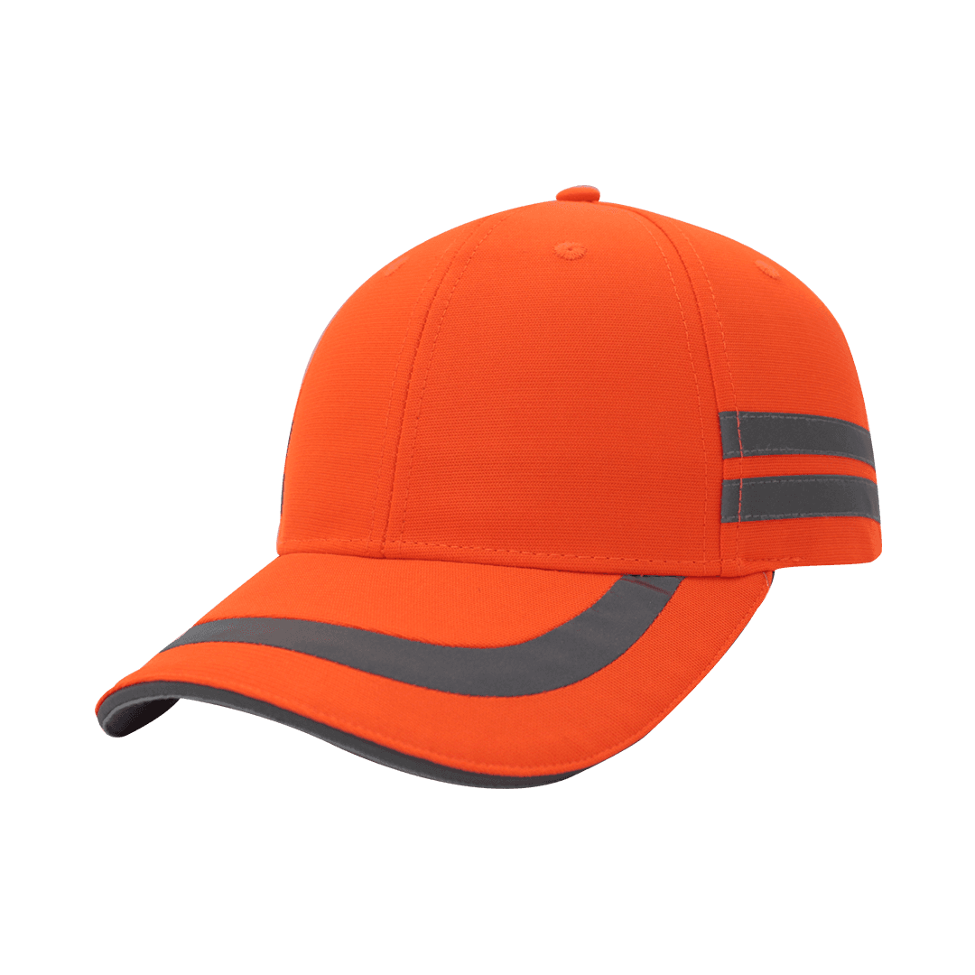 Hi Vis 6 Panel Cap 1