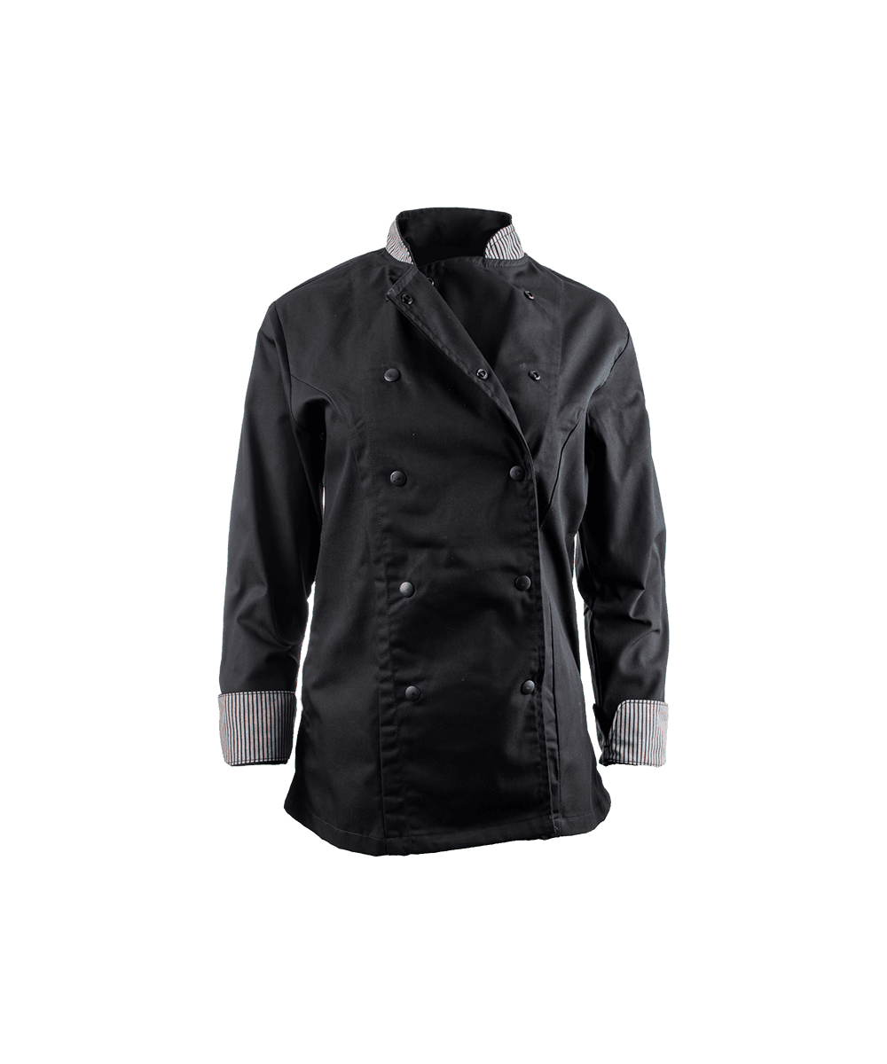 Black & Ligne Noir Elite Women's Chef Jacket