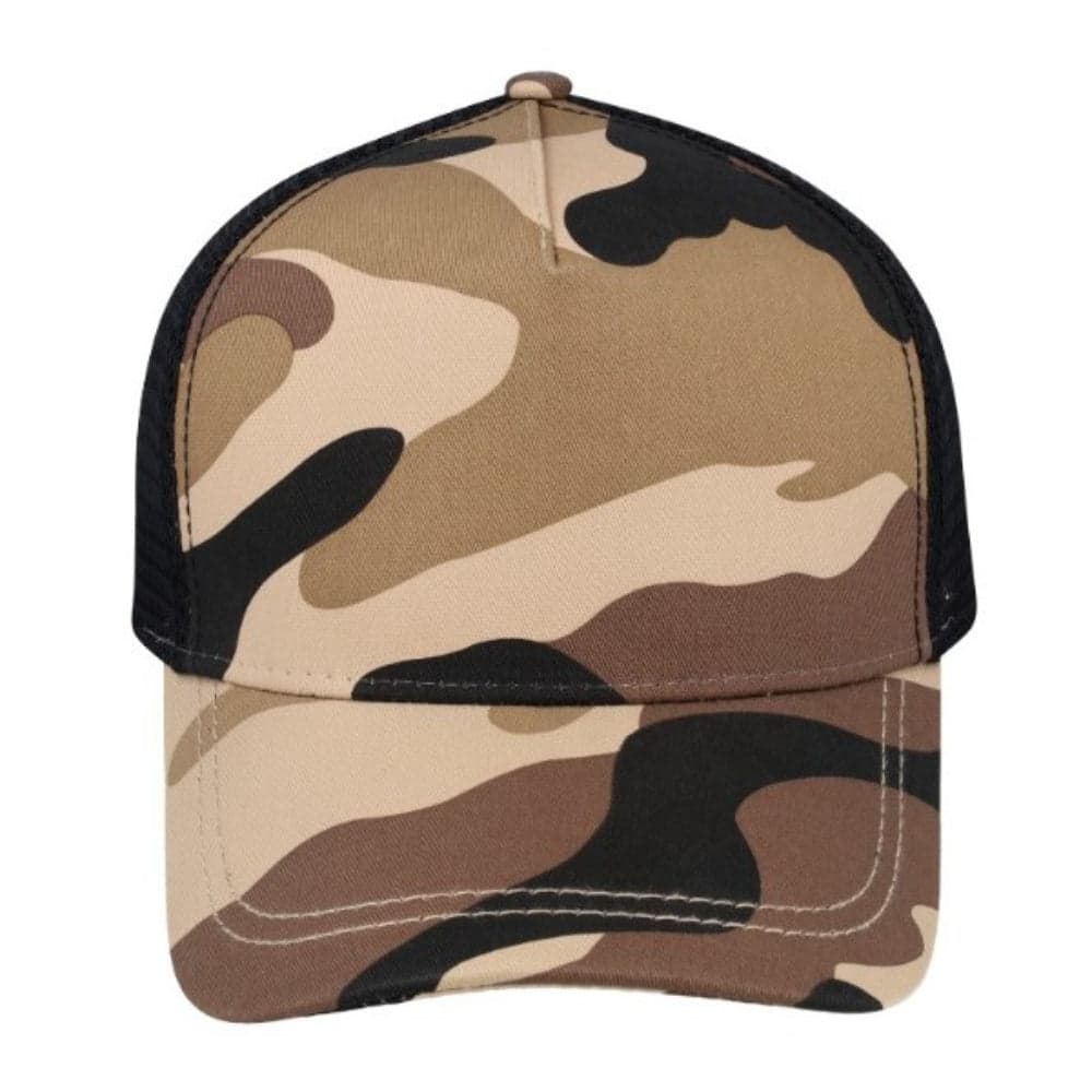 MAC Trucker Cap - Camo Brown/Black 16