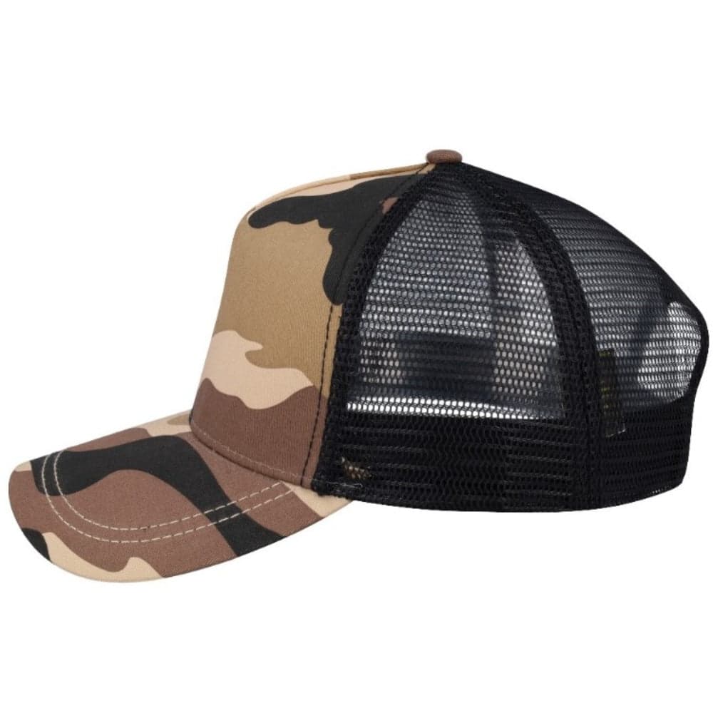 MAC Trucker Cap - Camo Brown/Black 17