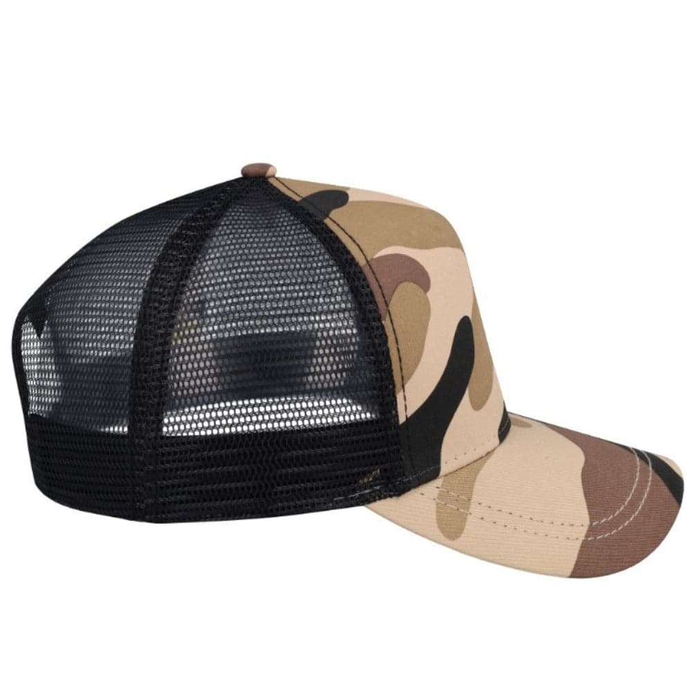 MAC Trucker Cap - Camo Brown/Black 18