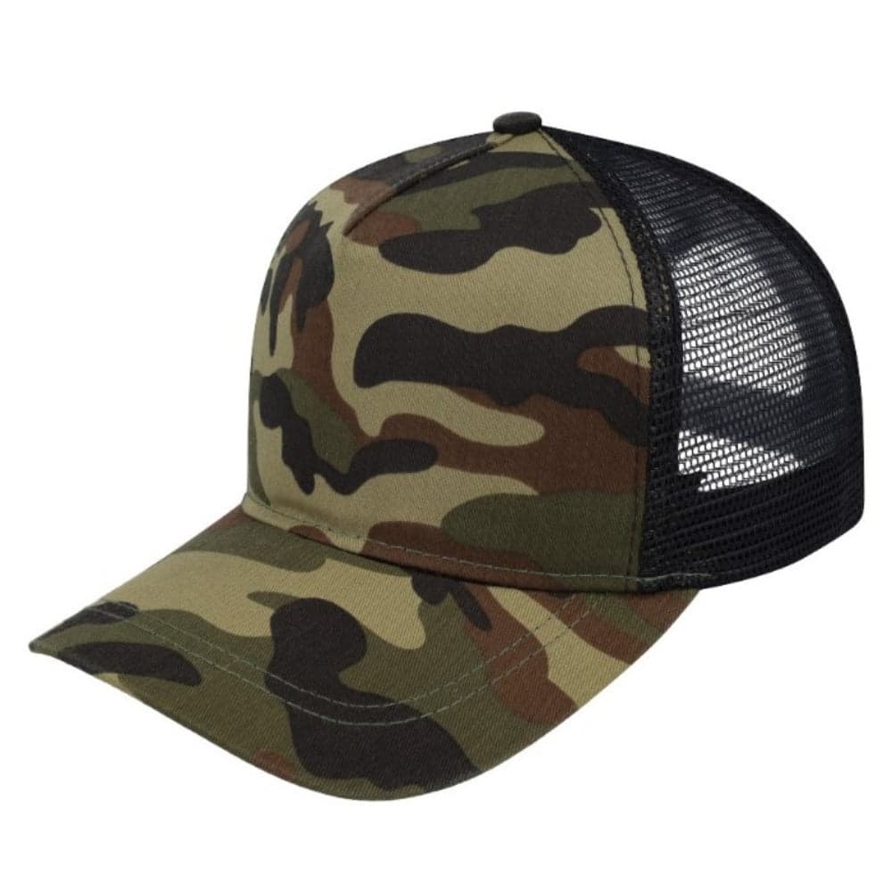 MAC Trucker Cap - Camo Brown/Black 25