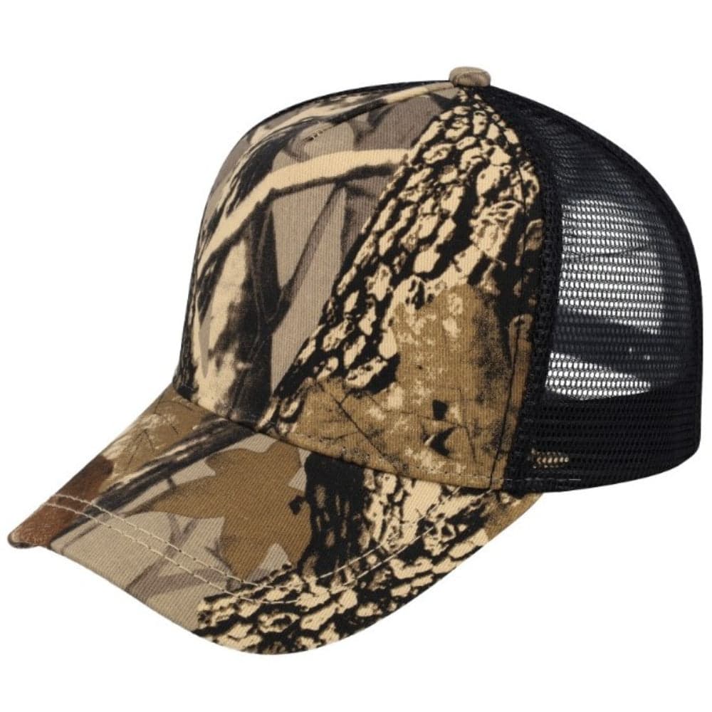 MAC Trucker Cap - Camo Brown/Black 31