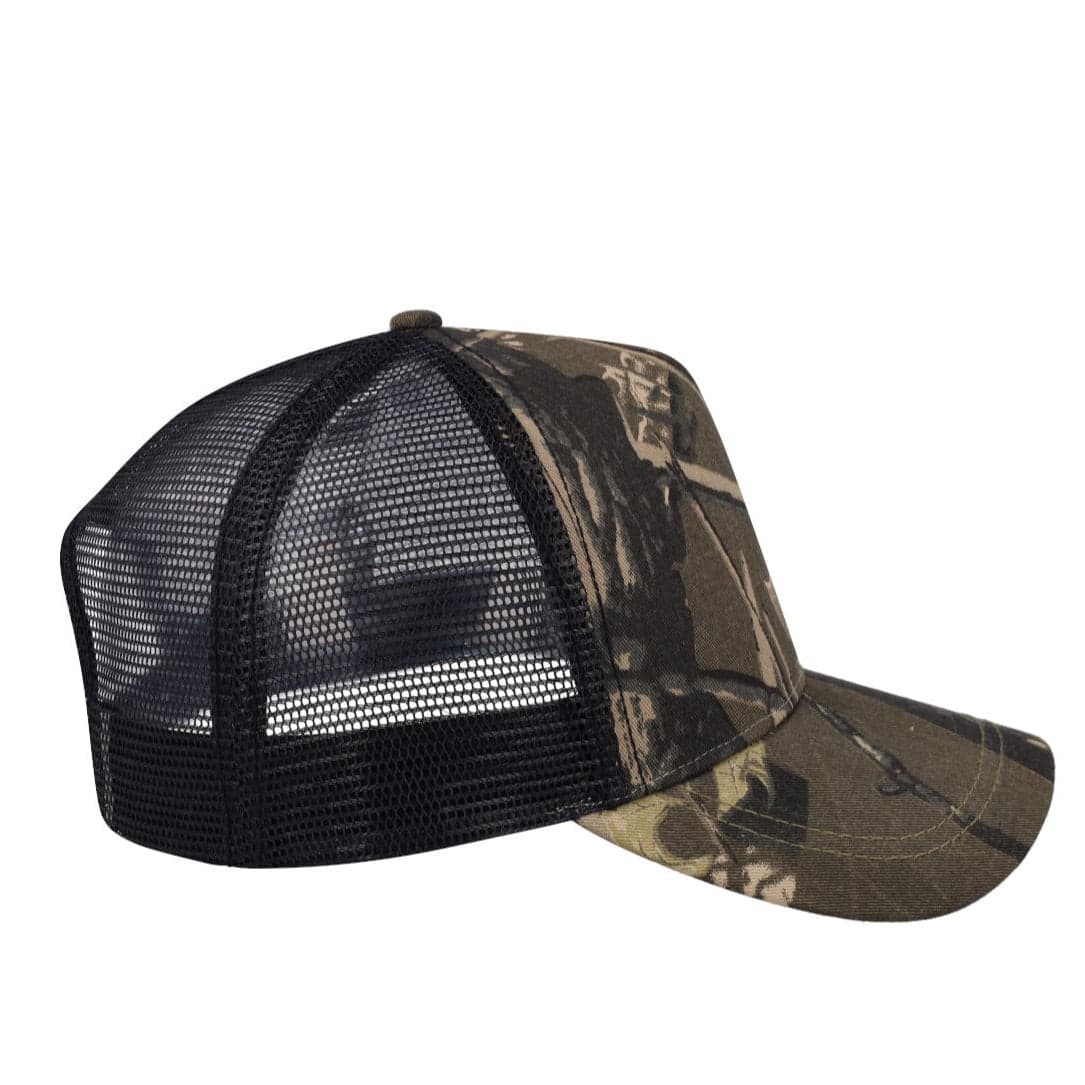 MAC Trucker Cap - Camo Brown/Black 36
