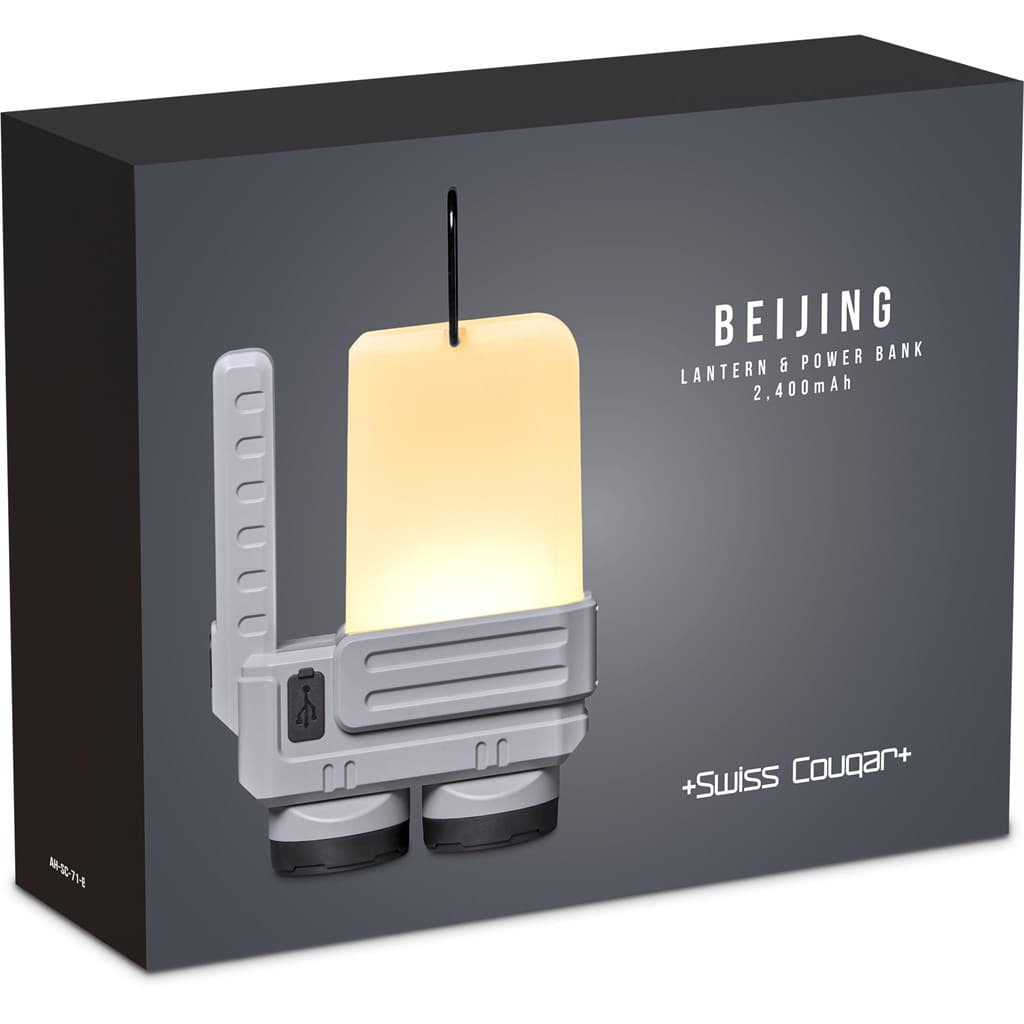 Swiss Cougar Beijing Lantern & Power Bank - 2,400mAh 6