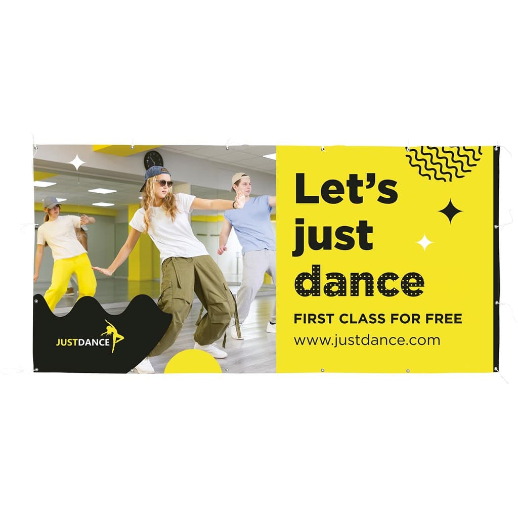 PVC Banner 2.45m x 1.2m 1