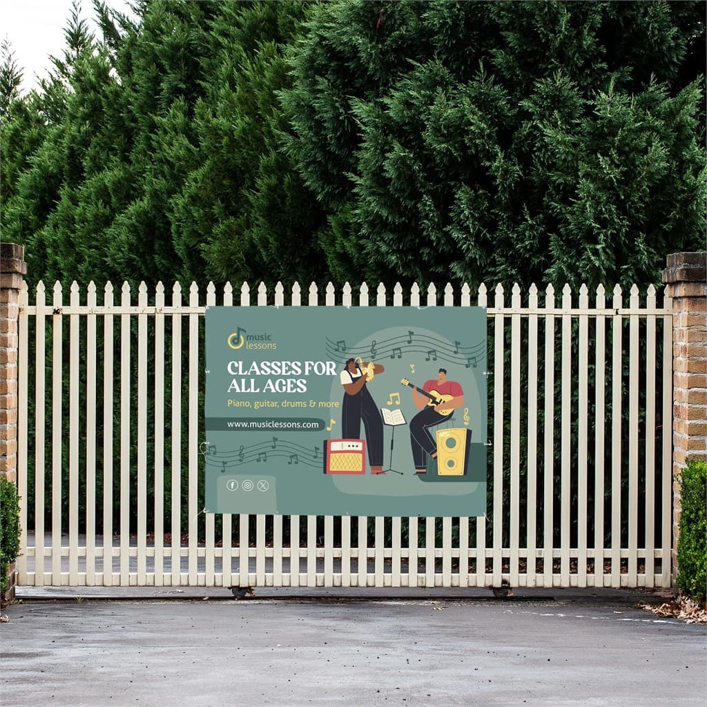 PVC Banner 2m x 1.5m 5