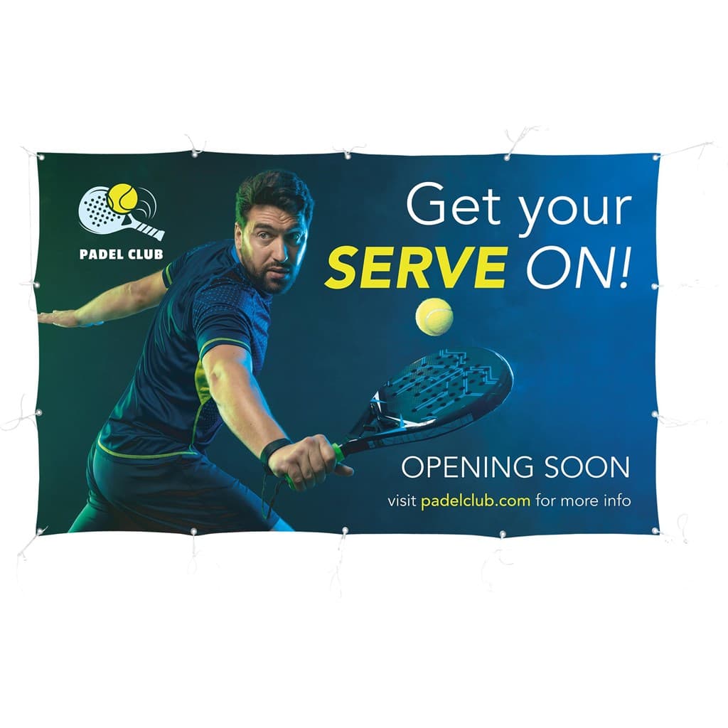 Sublimated Display Fabric Banner 2.45m x 1.5m 1