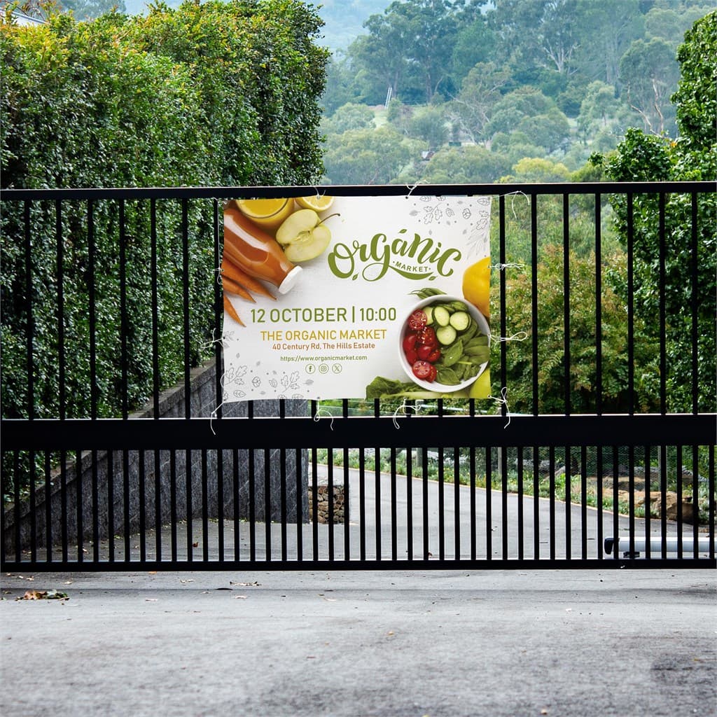 Sublimated Display Fabric Banner 2m x 1.5m 4