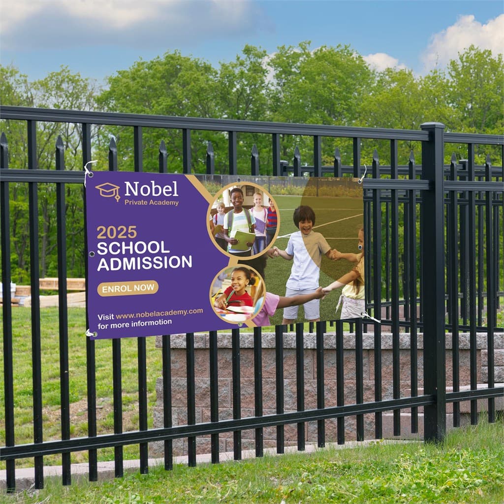 PVC Banner 1.2m x 0,6m 3