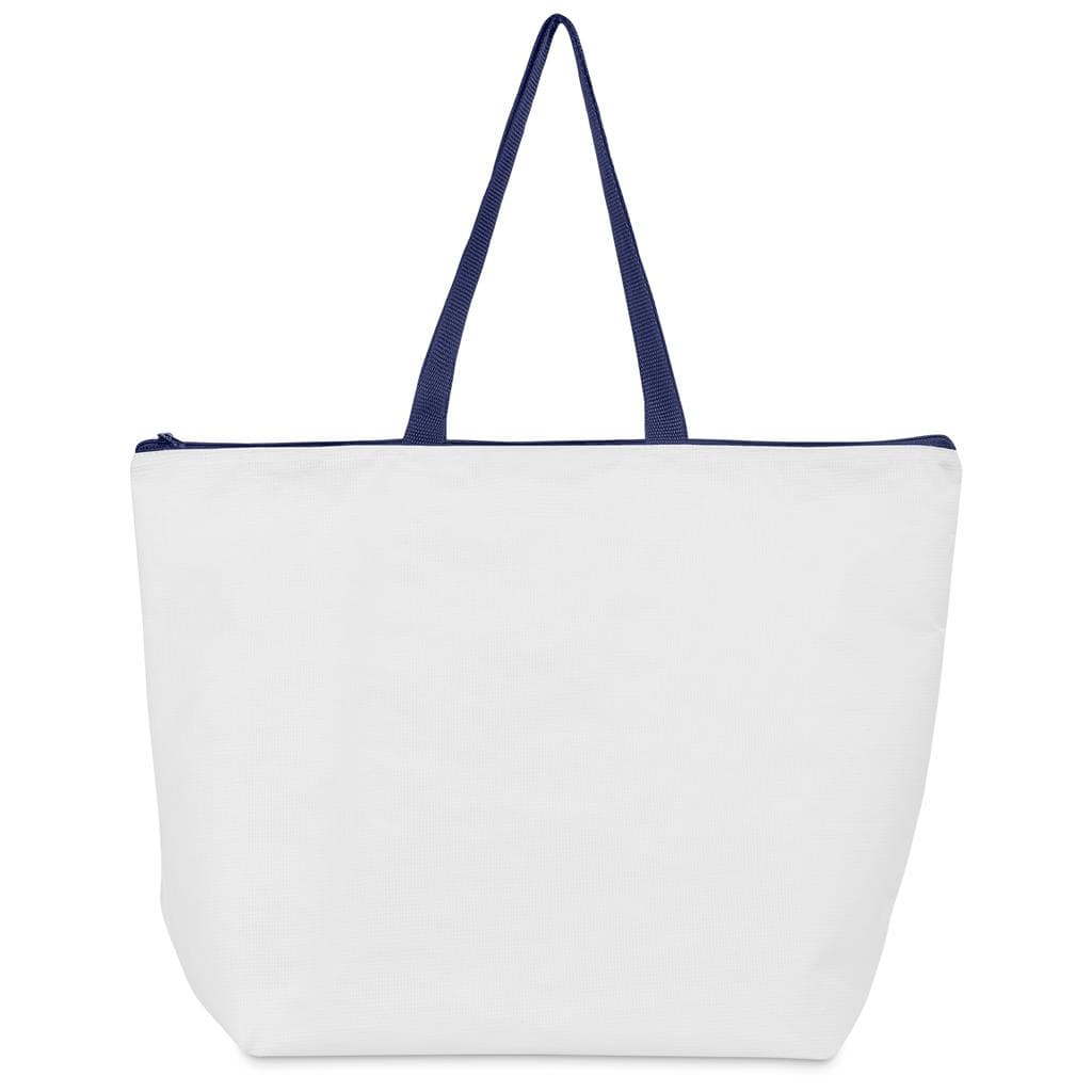 Hoppla Skyline Recycled PET Stitch-Bond Shopper With Zip 13