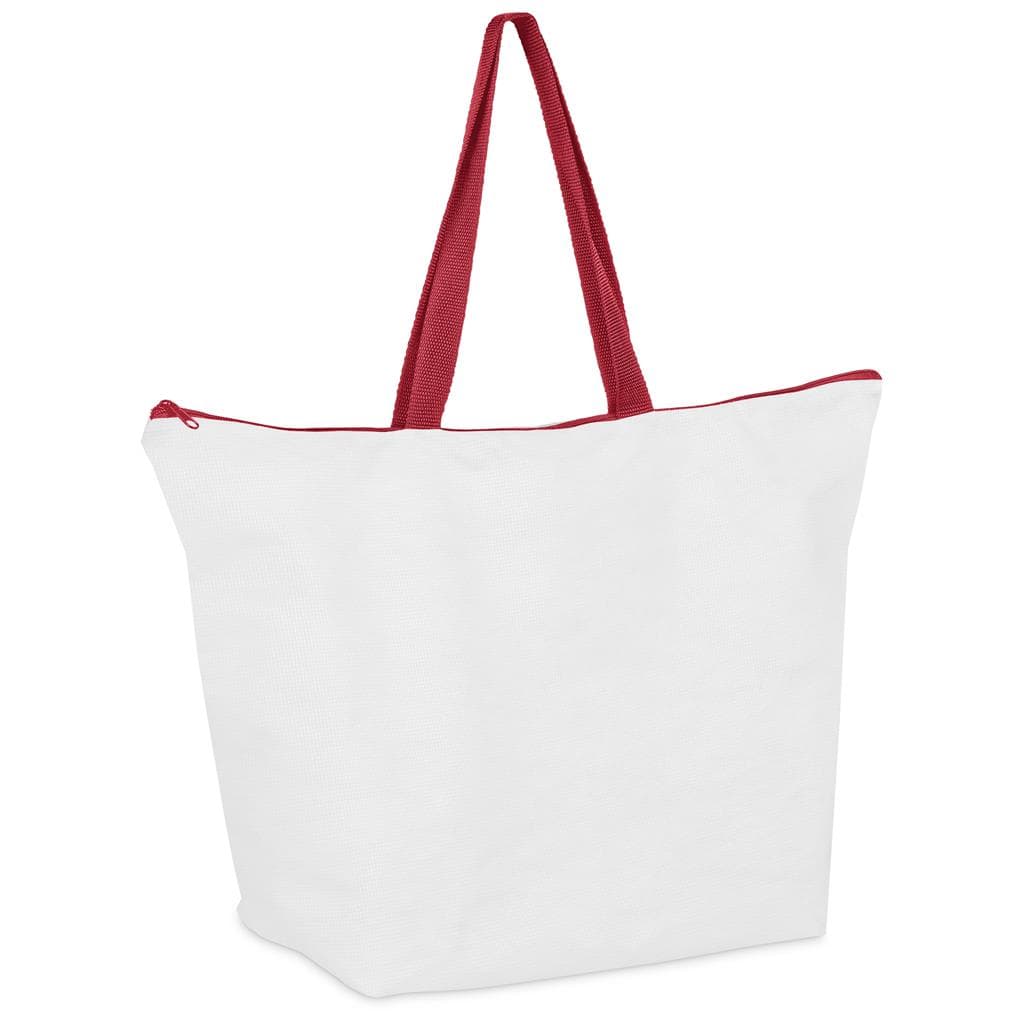 Hoppla Skyline Recycled PET Stitch-Bond Shopper With Zip 15