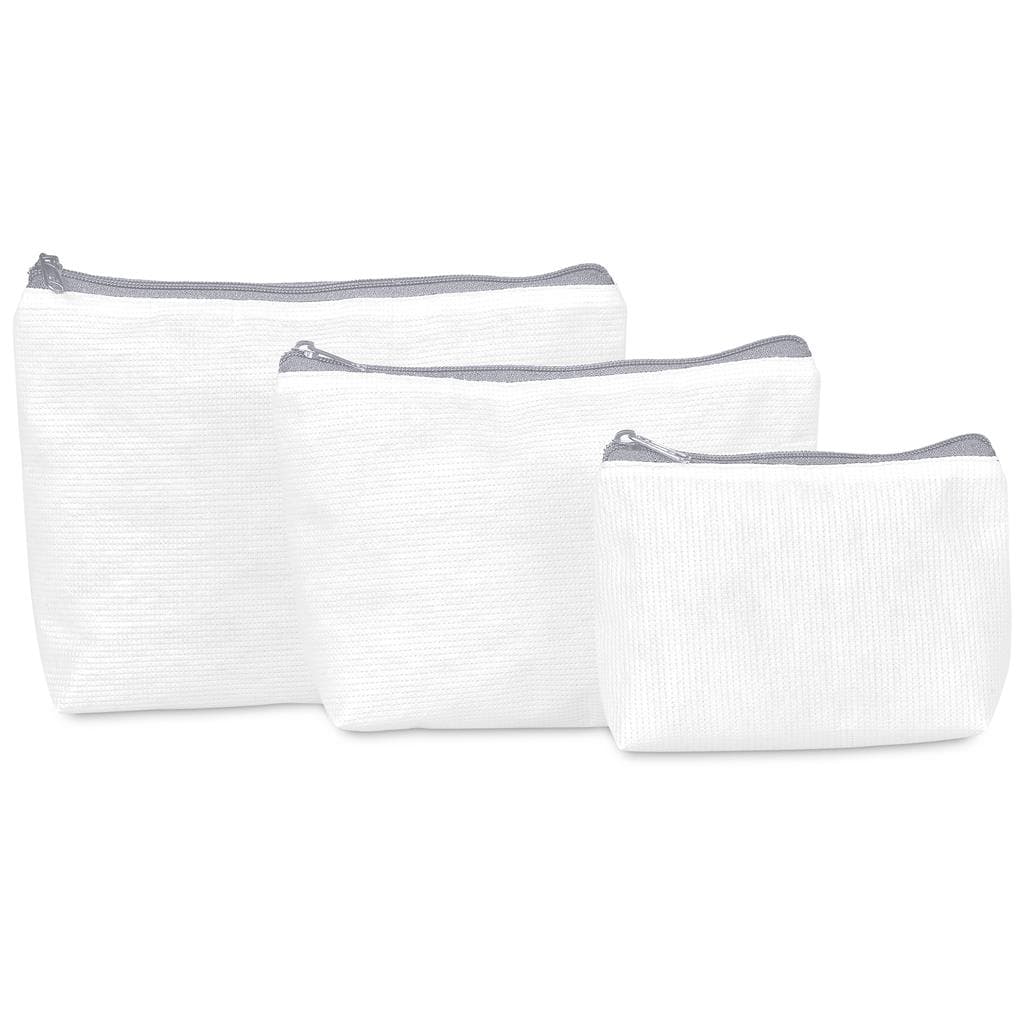 Hoppla Leanne Recycled PET Stitch-Bond Mini Toiletry Bag 18