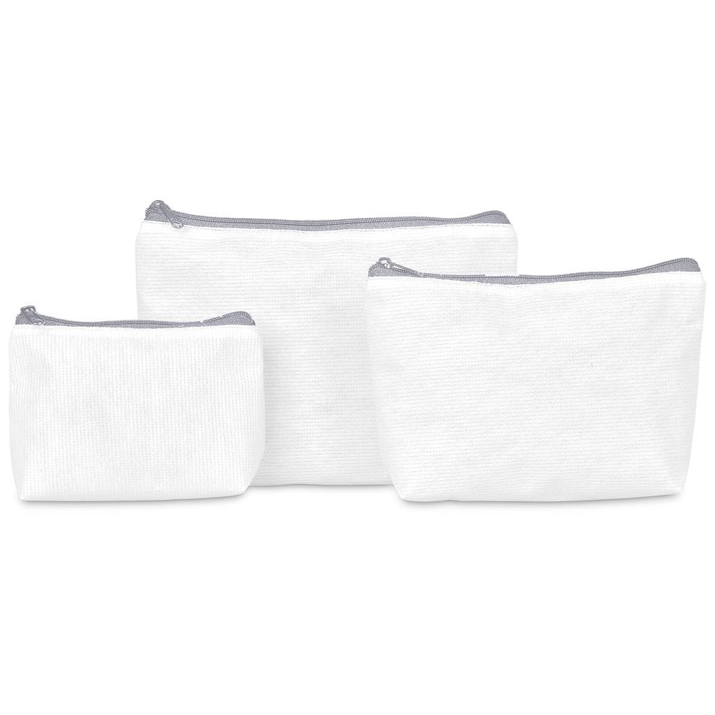 Hoppla Leanne Recycled PET Stitch-Bond Mini Toiletry Bag 19