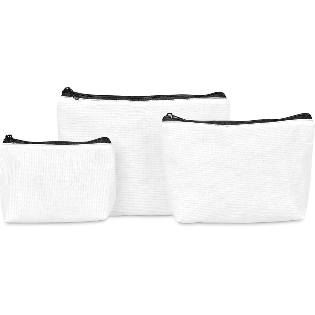 Hoppla Leanne Recycled PET Stitch-Bond Midi Toiletry Bag 7