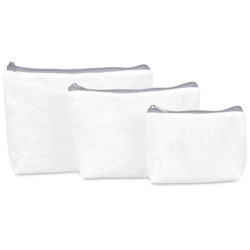 Hoppla Leanne Recycled PET Stitch-Bond Maxi Toiletry Bag 20