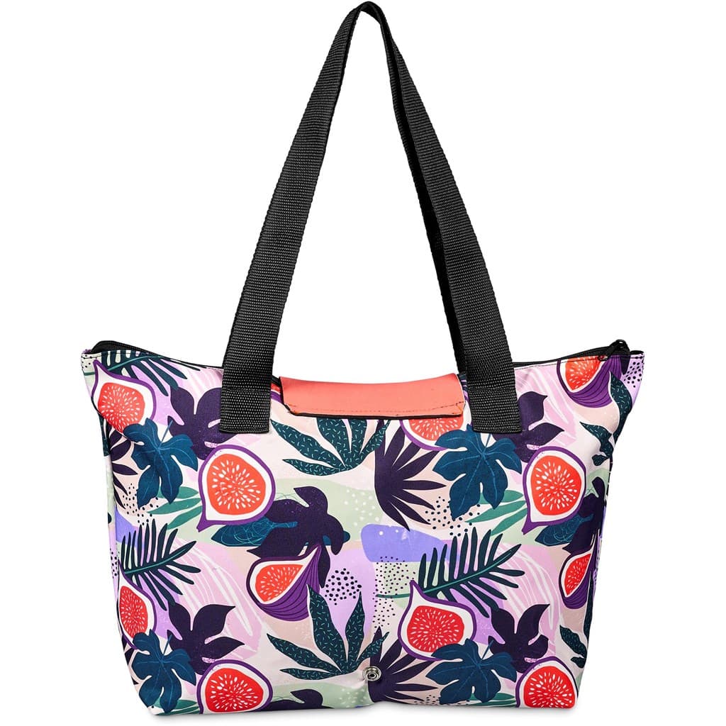 Hoppla Rosebank Polyester Roll-Up Tote Bag 4