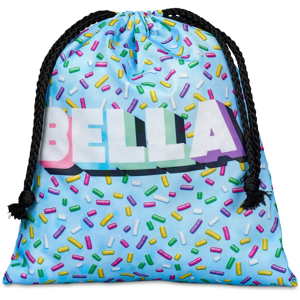 Hoppla Indian Midi Polyester Drawstring Pouch 3