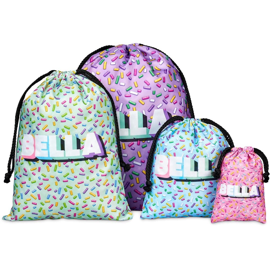 Hoppla Indian Midi Polyester Drawstring Pouch 2