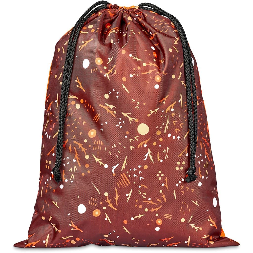 Hoppla Benguela Jumbo Polyester Drawstring Pouch 2