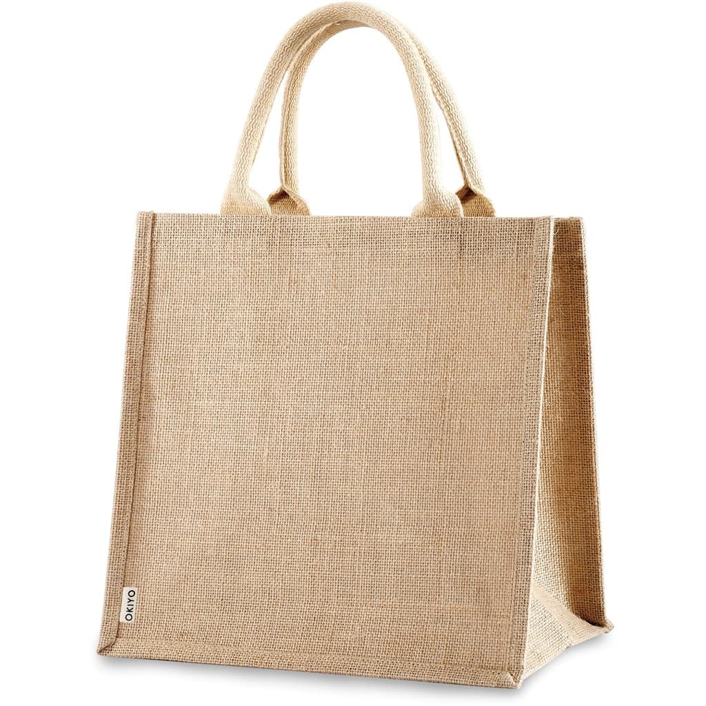 Okiyo Sumida Jute Tote 7