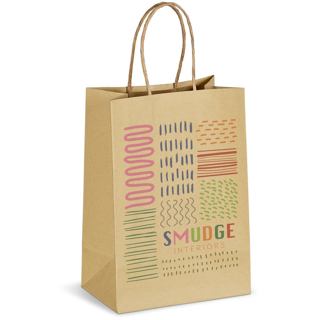 Altitude Ecological Digital Print Mini Paper Gift Bag 150gsm 50
