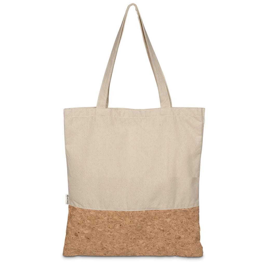 Okiyo Shukaku Cork & Cotton Shopper 8