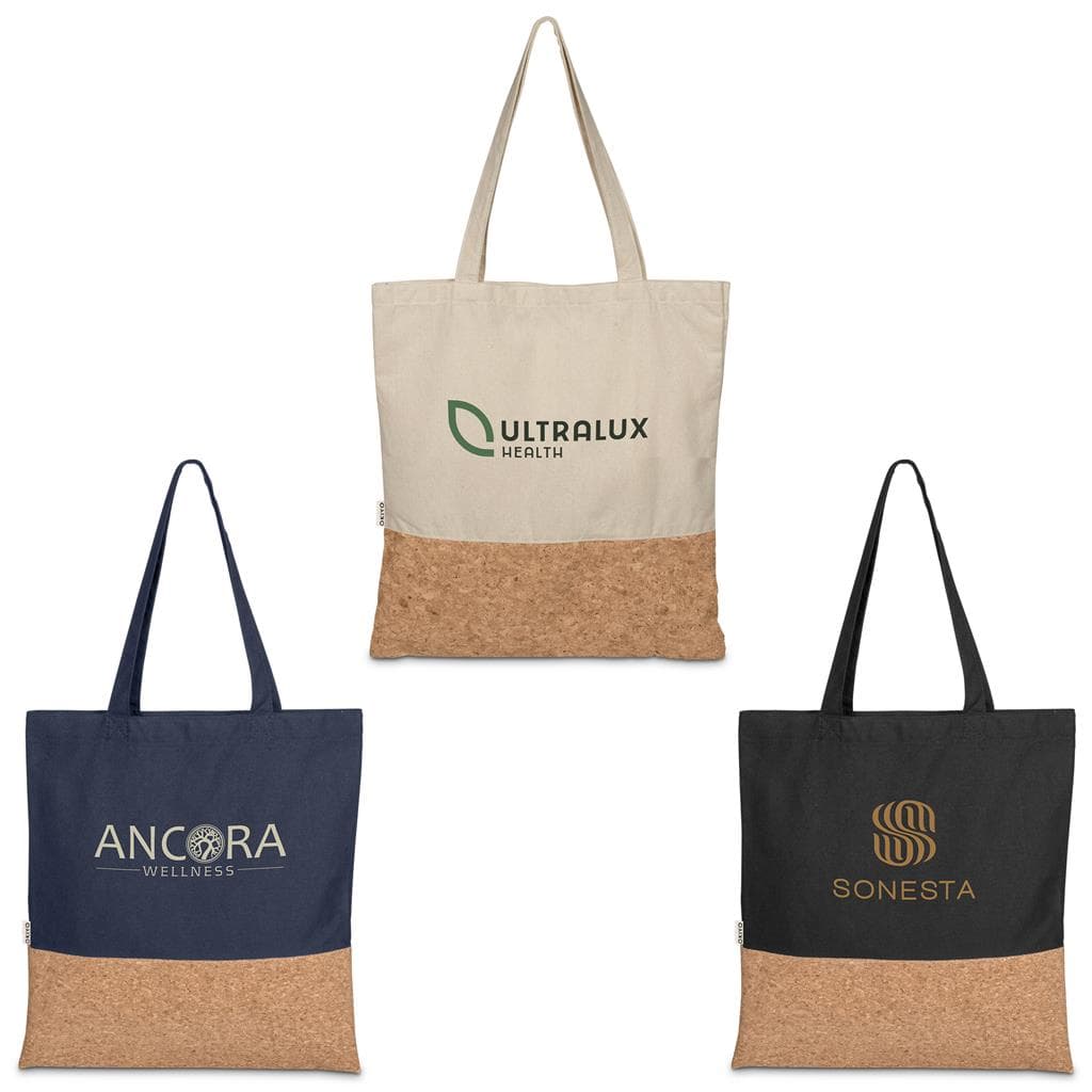 Okiyo Shukaku Cork & Cotton Shopper 1