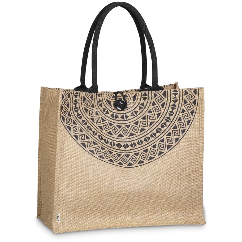 Okiyo Kashira Jute Tote 3