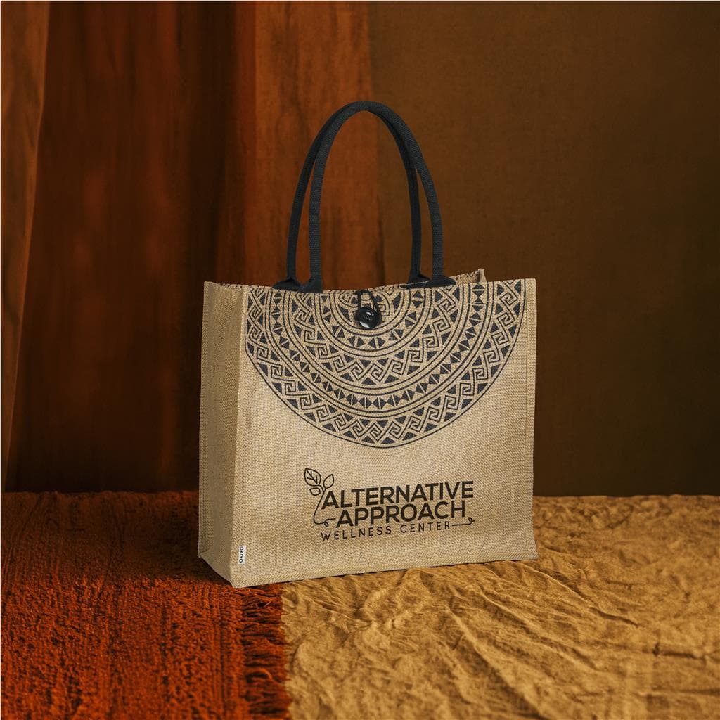 Okiyo Kashira Jute Tote 4