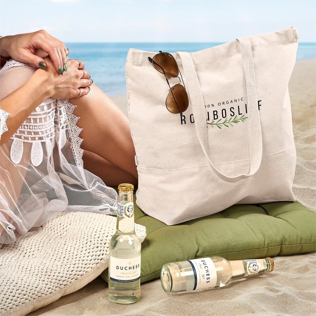 Okiyo Taikai Cotton Beach Bag 4