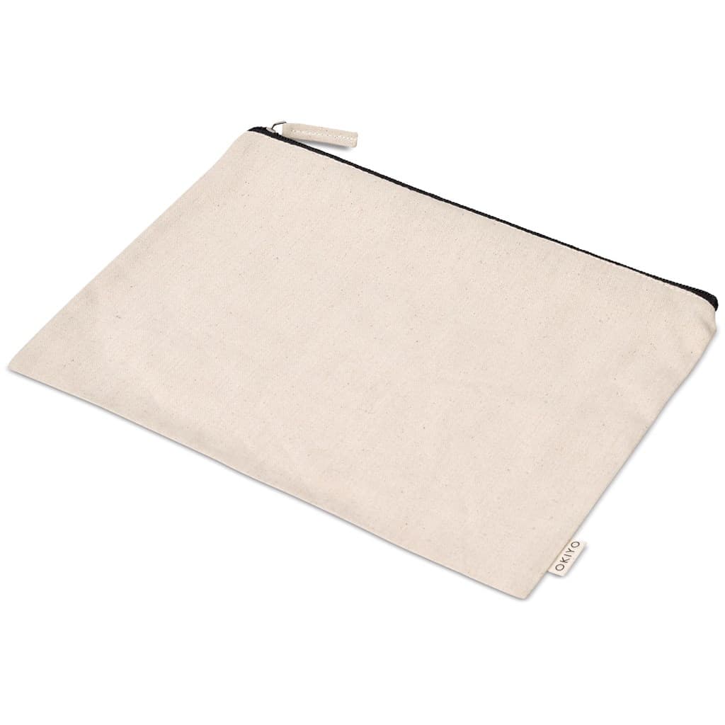 Okiyo Midori Cotton A5 Document Pouch 2