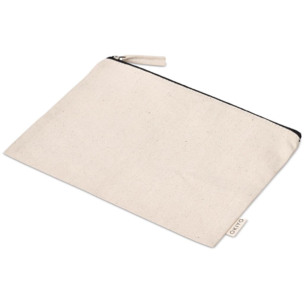 Okiyo Midori Cotton A4 Document Pouch 2